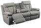 Mitchiner REC Sofa w/Drop Down Table