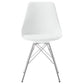 Juniper Polypropylene Dining Side Chair White (Set of 2)