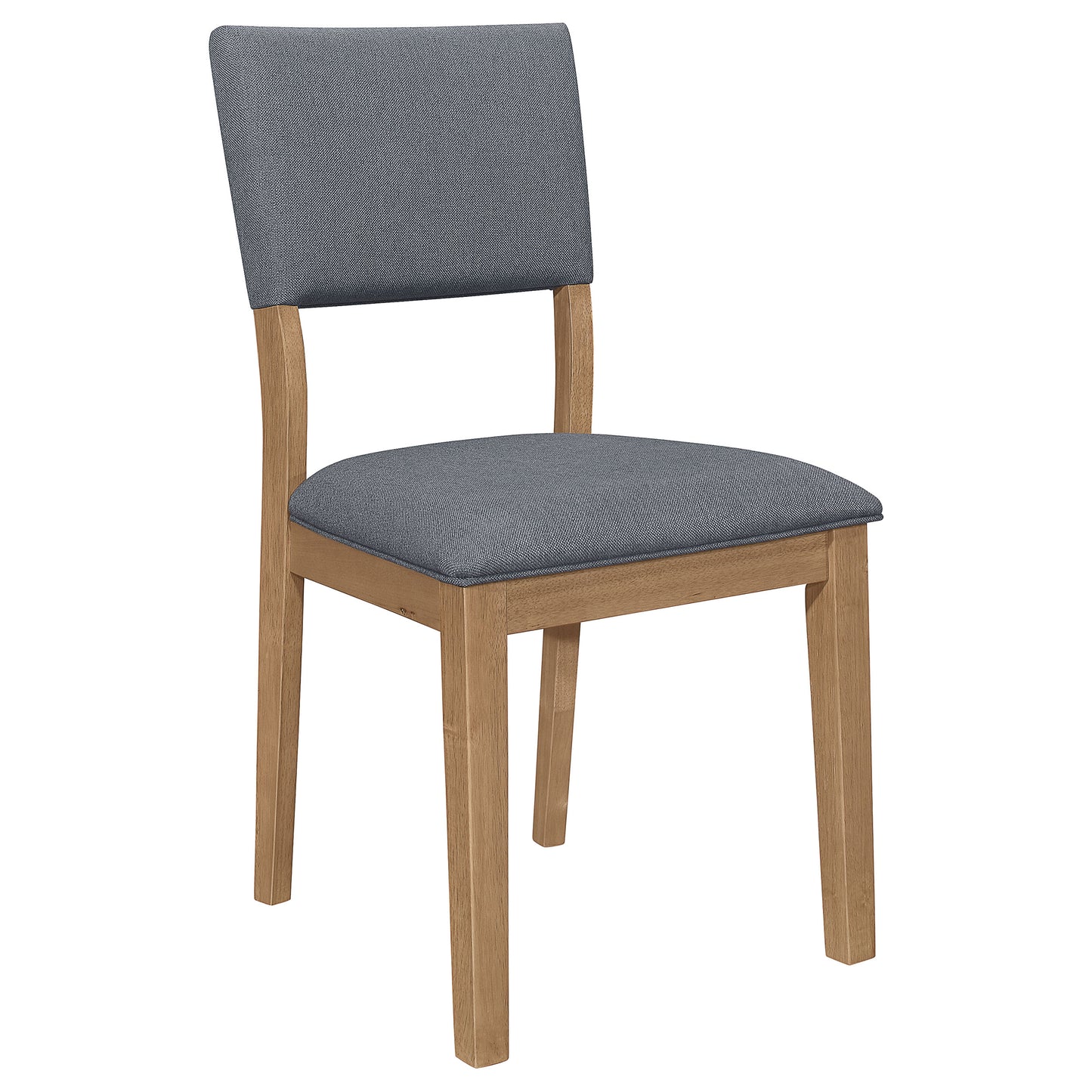 Sharon Fabric Upholstered Dining Side Chair Brown (Set of 2)