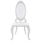 Anchorage Upholstered Dining Chair Cream White (Set of 2)