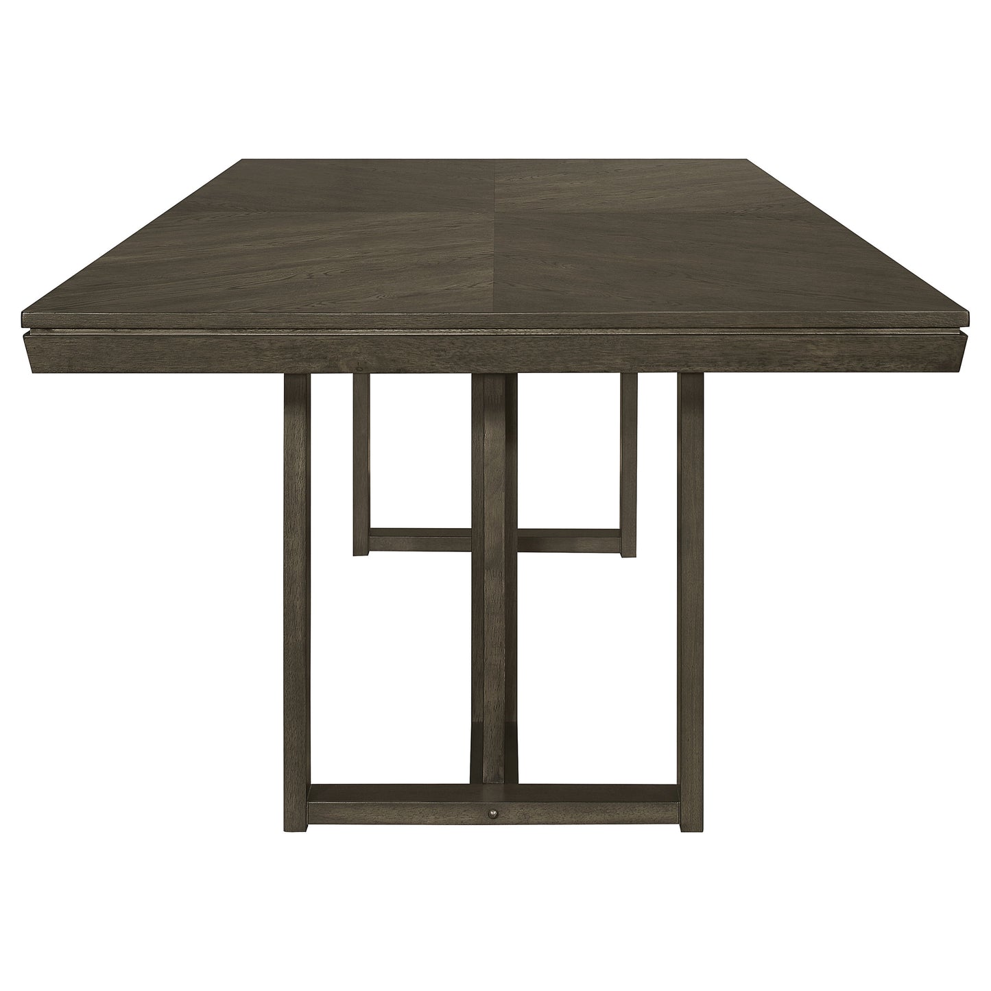 Kelly 5-piece Rectangular Dining Table Set Dark Grey