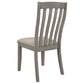 Nogales Wood Dining Side Chair Coastal Grey (Set of 2)