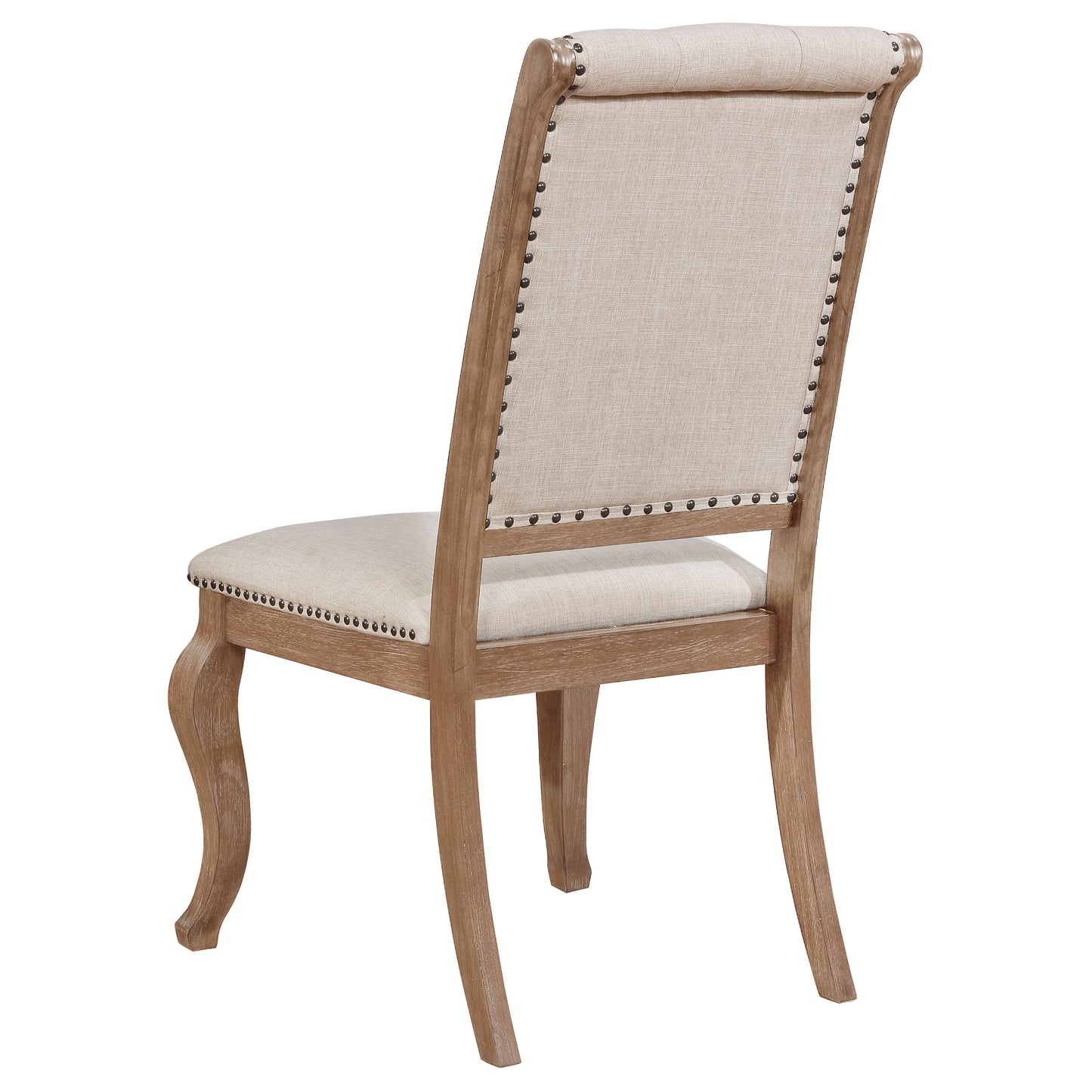 Brockway Upholstered Dining Chair Barley Brown (Set of 2)