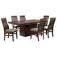 Briarwood 7-piece Extension Leaf Dining Table Set Mango Oak