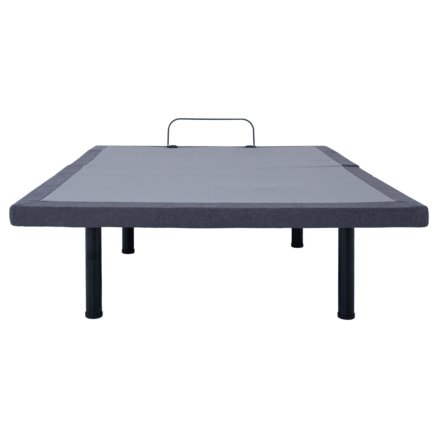 Negan Twin Extra Long Adjustable Bed Base Grey and Black