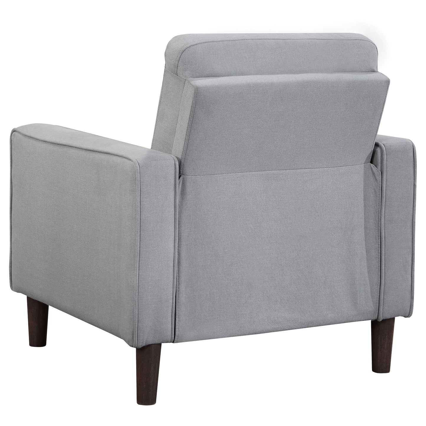 Bowen 3-piece Upholstered Track Arm Tufted Sofa Set Grey