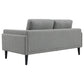 Rilynn 3-piece Upholstered Track Arm Sofa Set Grey