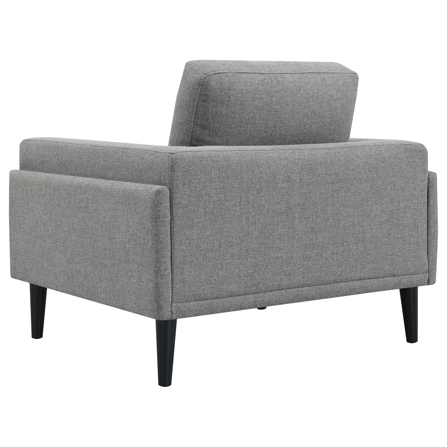 Rilynn 3-piece Upholstered Track Arm Sofa Set Grey