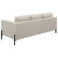 Tilly 3-piece Upholstered Track Arm Sofa Set Oatmeal