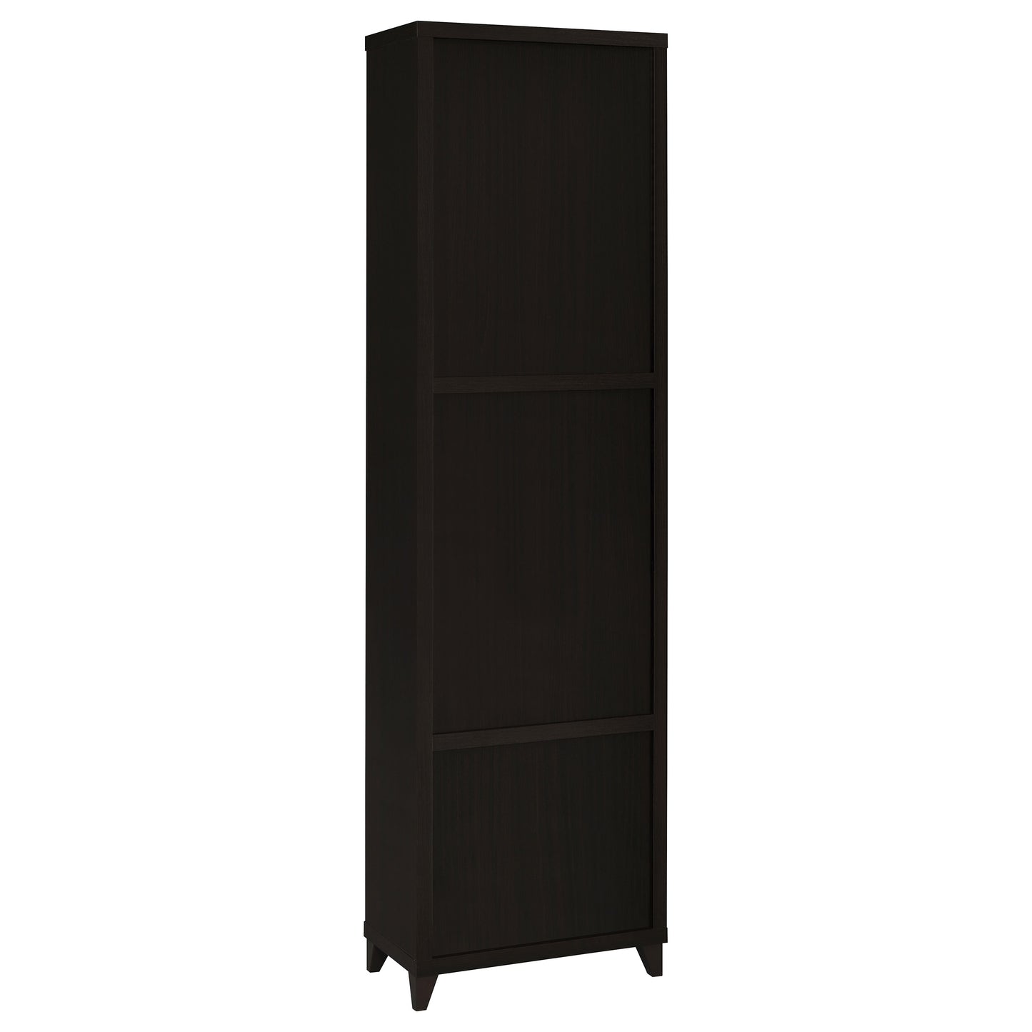 Lewes 4-shelf Engineered Wood Media Tower Cappuccino