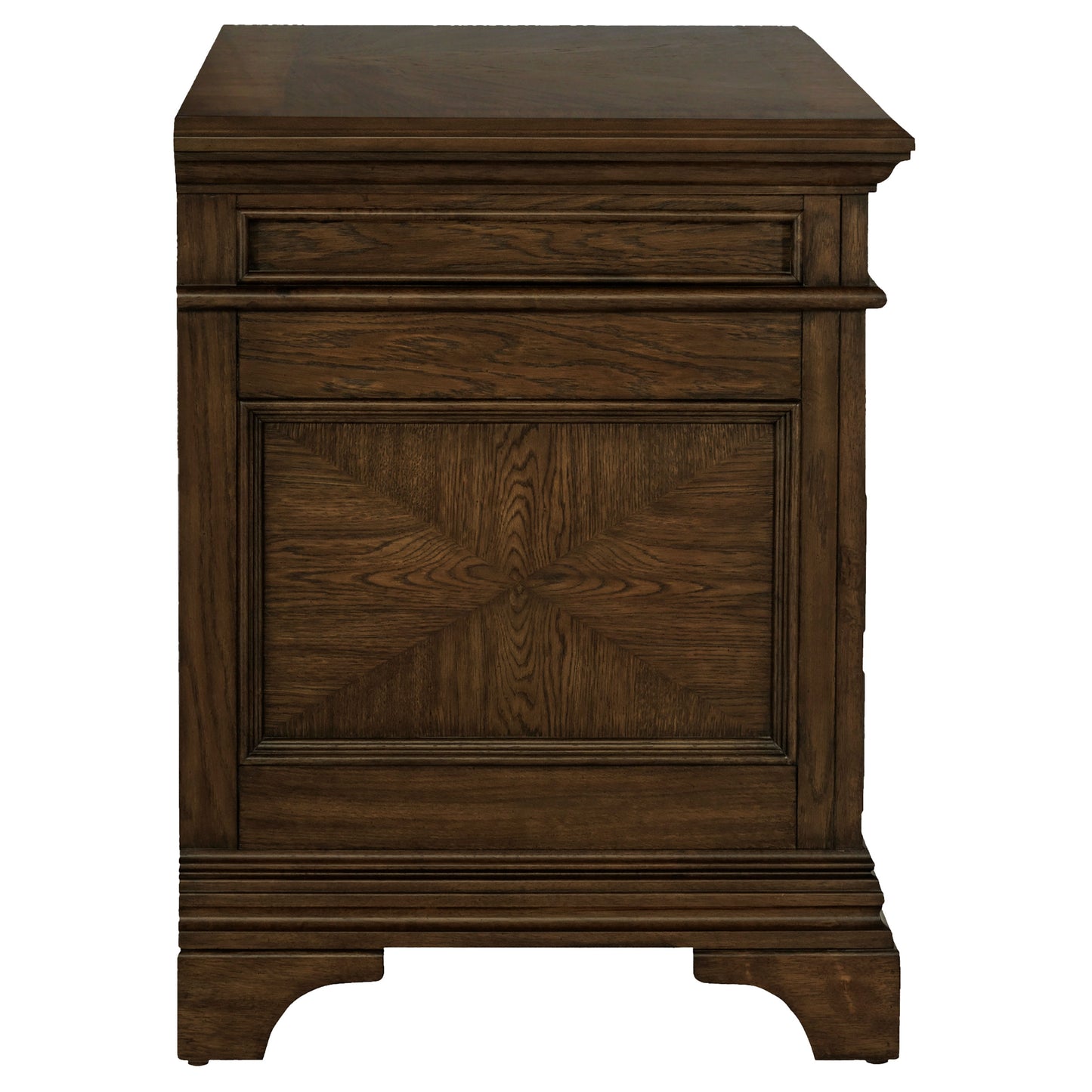 Hartshill 5-drawer Home Office File Cabinet Burnished Oak