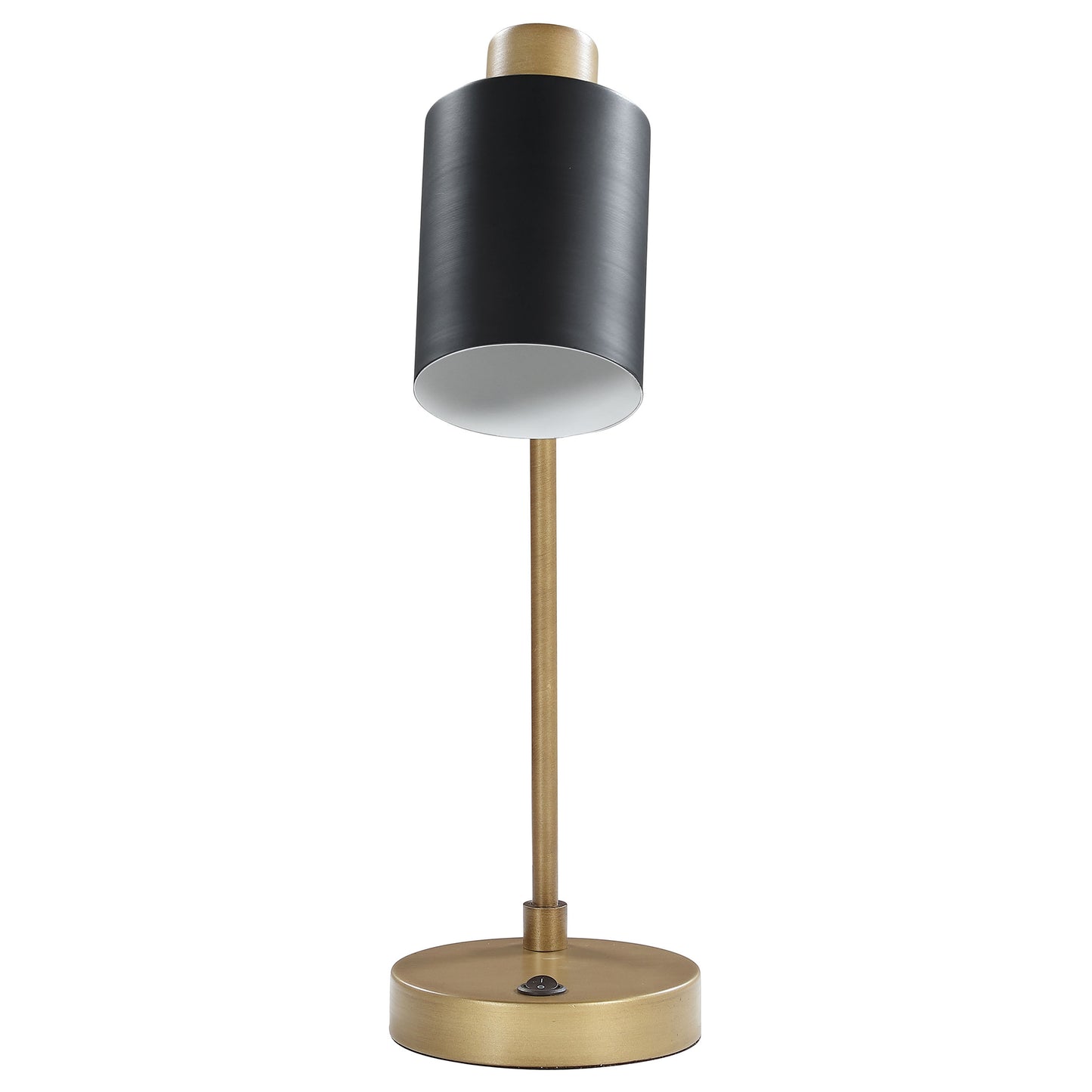 Cherise 18-inch Adjustable Angle Table Lamp Antique Brass