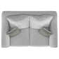 Salizar 3-piece Upholstered Flared Arm Sofa Set Sand