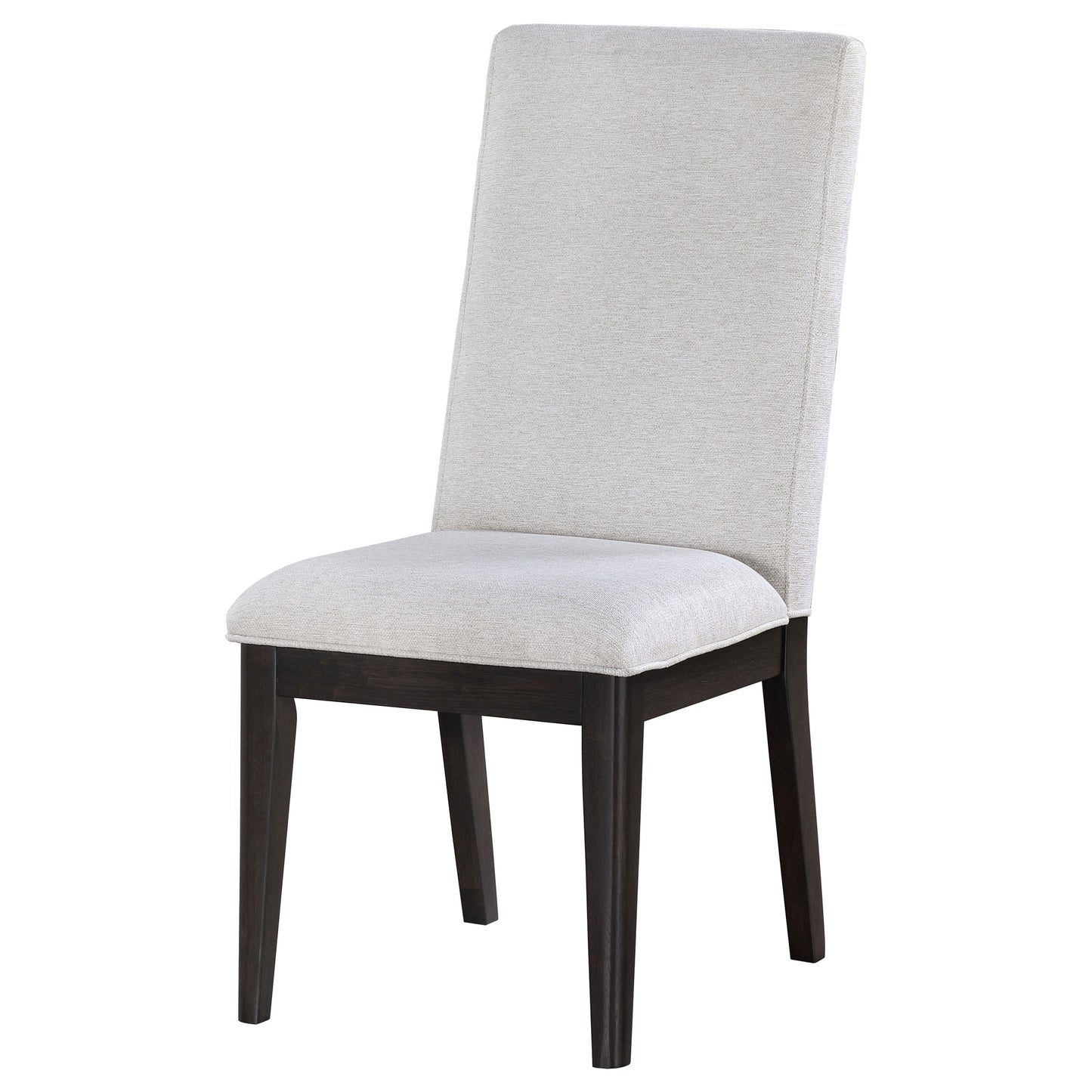 Hathaway Upholstered Dining Side Chair Cream (Set of 2)