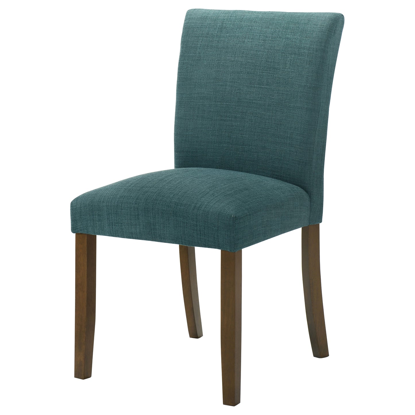 Cantley Upholstered Dining Side Chair Teal Blue (Set of 2)