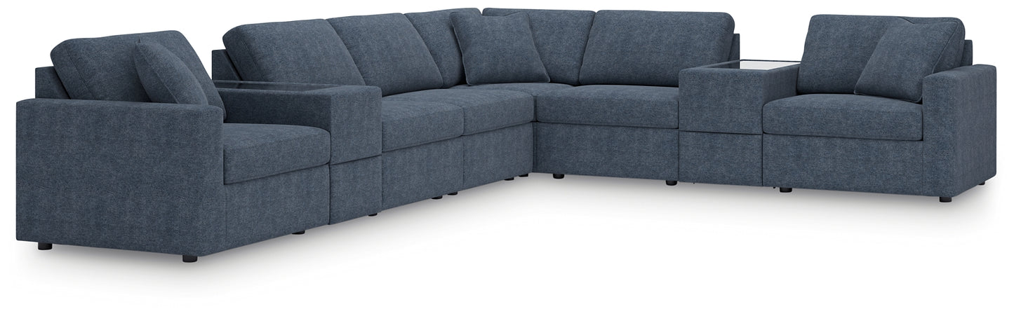 Modmax 8-Piece Sectional with Ottoman