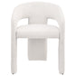 Eudora Boucle Upholstered Dining Side Chair Cream (Set of 2)