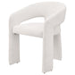 Eudora Boucle Upholstered Dining Side Chair Cream (Set of 2)