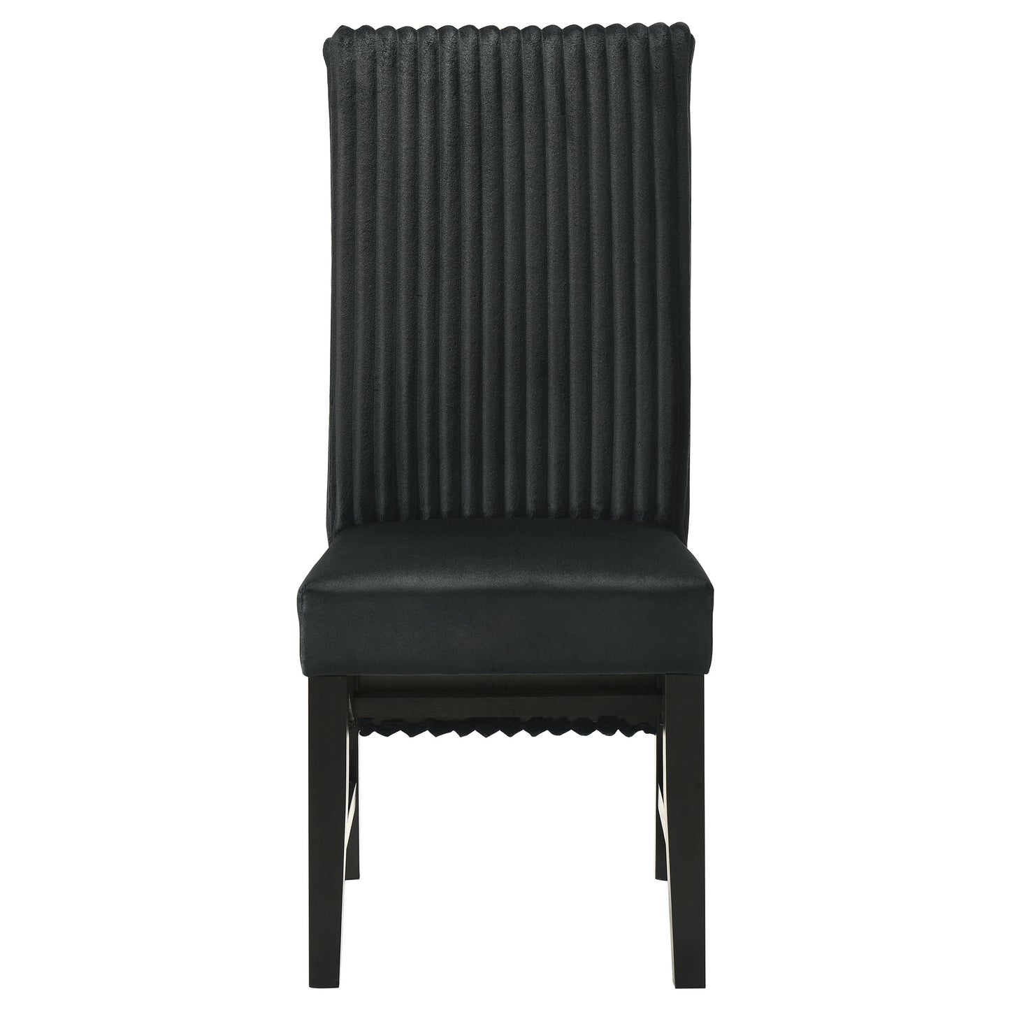 Barrand Upholstered Dining Side Chair Black (Set of 2)