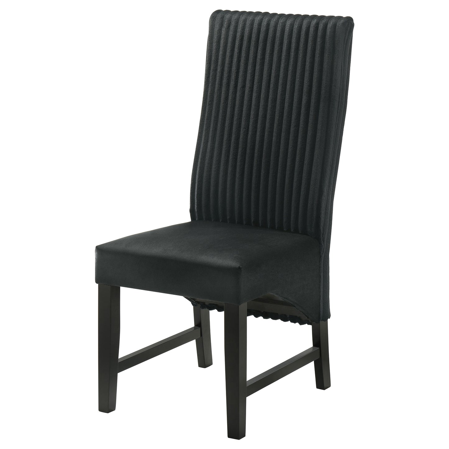 Barrand Upholstered Dining Side Chair Black (Set of 2)