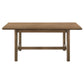 Crestmore 5-piece Rectangular Dining Table Set Walnut