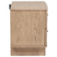 Kailani 2-drawer Nightstand Bedside Table Beige Oak