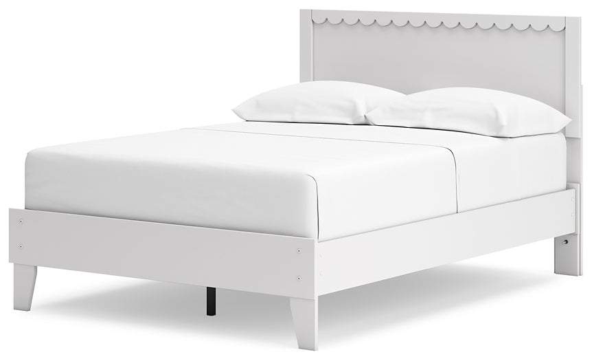 Ashley Express - Hallityn Full Panel Platform Bed with Dresser and Nightstand