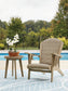 Ashley Express - Marina Sun Outdoor Adirondack Chair and End Table