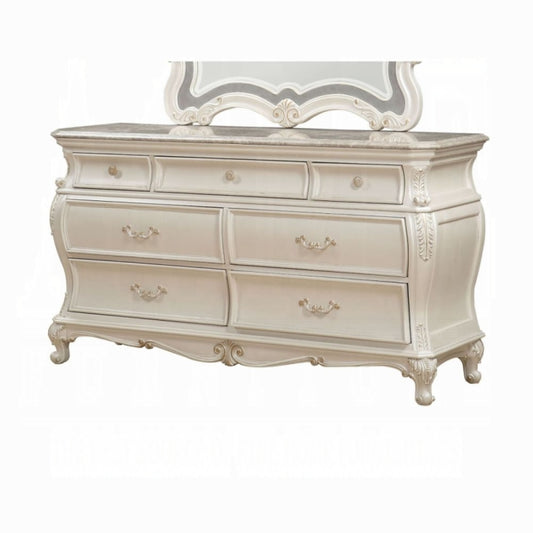 Chantelle Dresser W/Marble Top