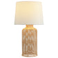 Nairobi Empire Shade Handwoven Rattan Table Lamp Natural