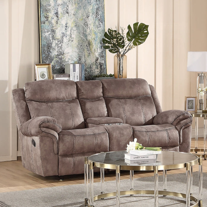 Zubaida Motion Sofa & Console W/USB