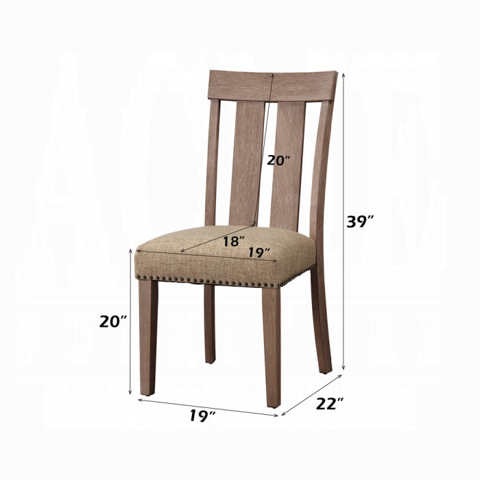 Nathaniel Side Chair (Set-2)