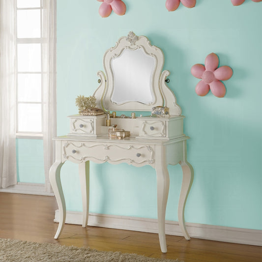 Edalene Vanity Desk W/Mirror