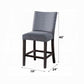 Yelena Counter Height Chair (Set-2)