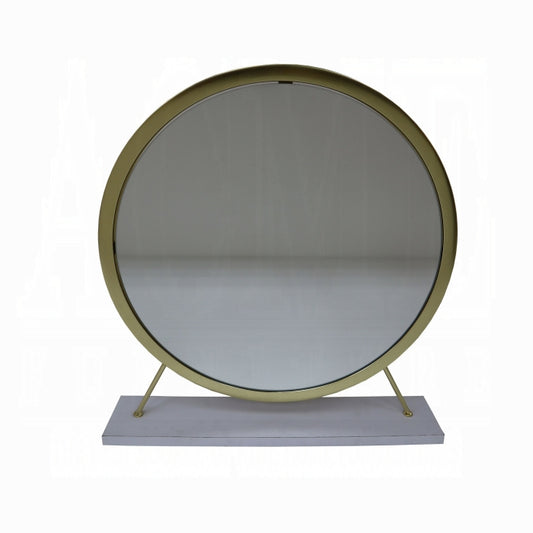 Adao Vanity Mirror & Stool