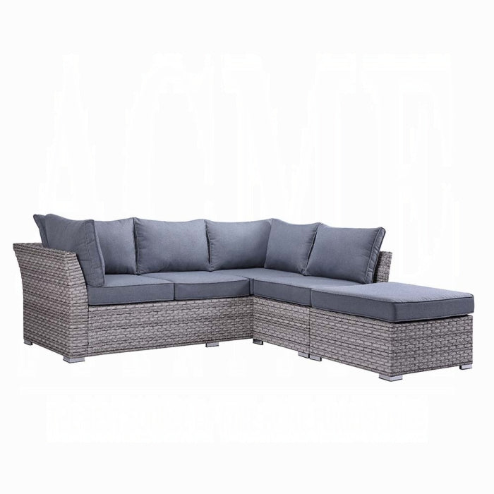 Laurance Patio Sectional Sofa & Cocktail Table