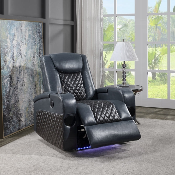 Alair Power Motion Recliner W/Bluetooth, Wireless Charger & Cupholder