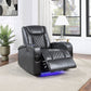 Alair Power Motion Recliner W/Bluetooth, Wireless Charger & Cupholder