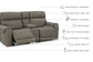 Starbot 3-Piece Power Reclining Sectional Loveseat with Console