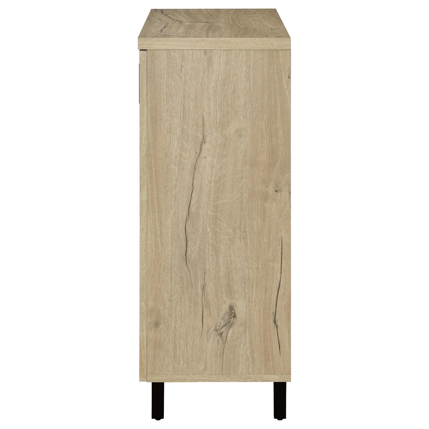 Brixton 2-door Entryway Shoe Storage Cabinets White Oak