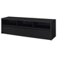 Rutland 78-inch 3-drawer TV Stand Media Console Black