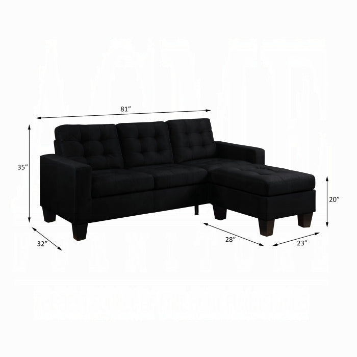 Earsom Reversible Sofa & Ottoman