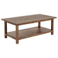 Payne 3-piece Coffee and End Table Set Distressed Brown