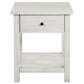 Payne 3-piece Coffee and 1-drawer End Table Set White