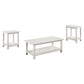 Payne 3-piece Coffee and End Table Set Distressed White