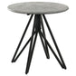 Hadi 2-piece Round SmartTop Coffee and End Table Set Cement