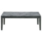 Mozzi 2-piece Coffee and End Table Set Grey Faux Marble