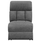 Bahrain 5-piece Power Home Theater Seating Charcoal