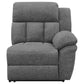 Bahrain 5-piece Power Home Theater Seating Charcoal